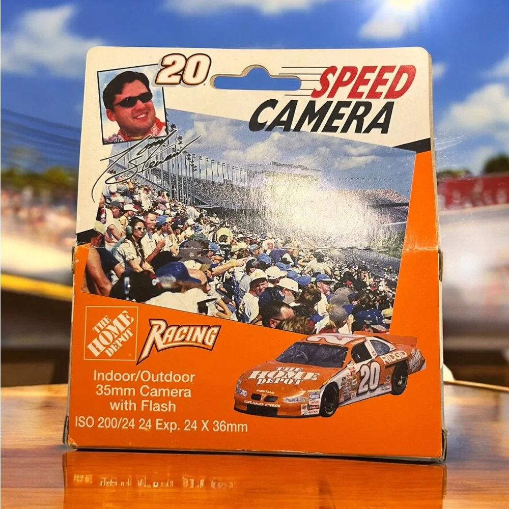 Tony Stewart Home Depot Speed Camera